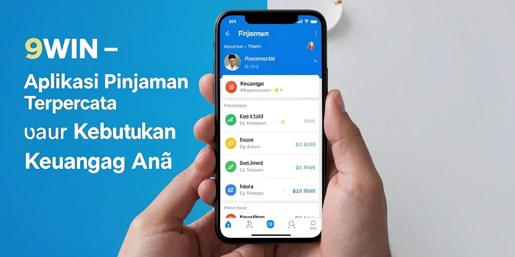 Tampilan antarmuka aplikasi 9WIN yang sederhana dan efektif.