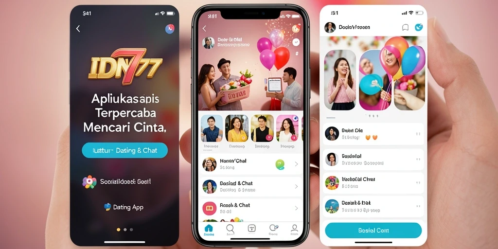 Tampilan antarmuka IDN777 yang menarik dan mudah digunakan.