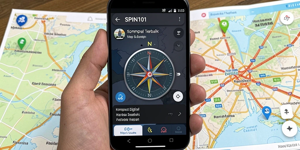 Antarmuka user-friendly dari SPIN101 untuk navigasi yang mudah.