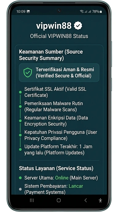 Kanal Resmi vipwin88 untuk Pengguna Android Indonesia